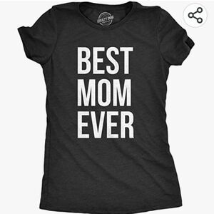 BRAND NEW - Gildan Black Women's 'Best Mom Ever' Tee